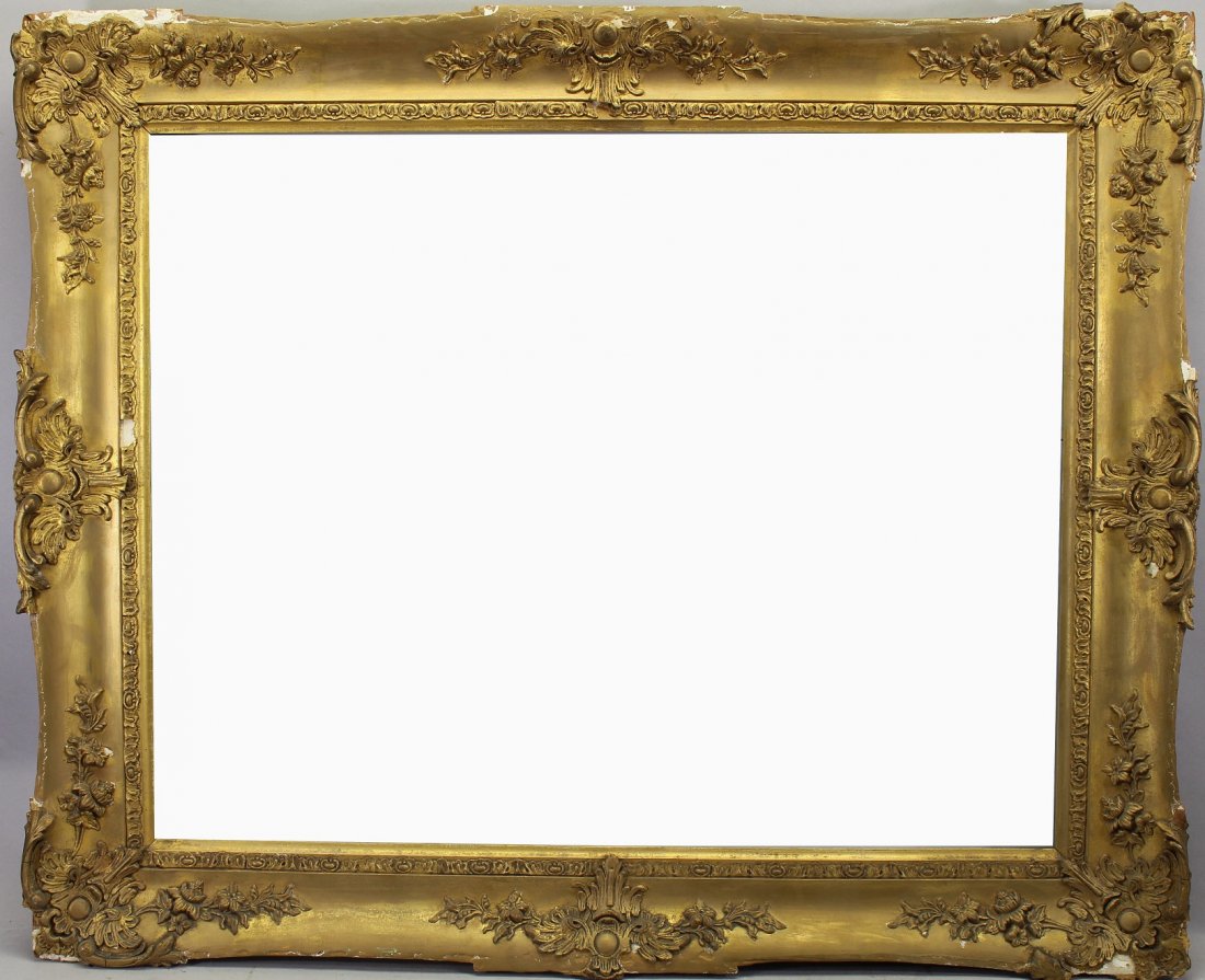 Antique Carved/Gilded Wooden Frame (1 of 3)