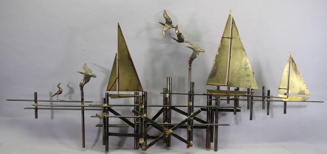 1971 Curtis Jere Wall Sculpture (1 of 3)