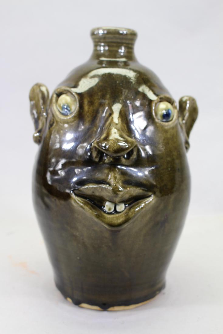 David Meaders, Folk Pottery Face Jug