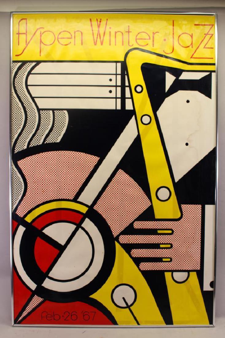 Aspen Jazz Festival '67, Roy Lichtenstein Poster (1 of 1)