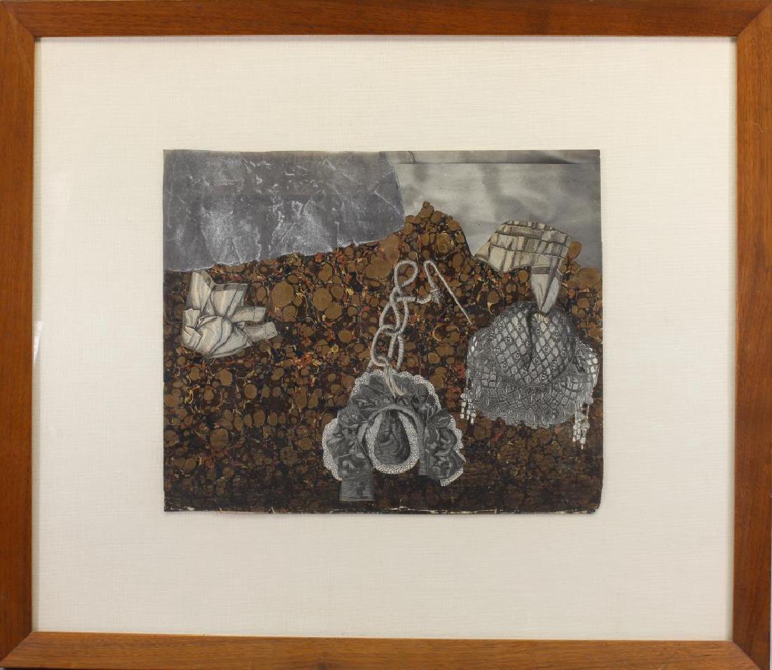 20th C. Abstract Mixed Media (1 of 2)