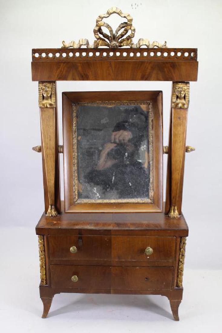 French Empire Dressing Mirror (1 of 4)