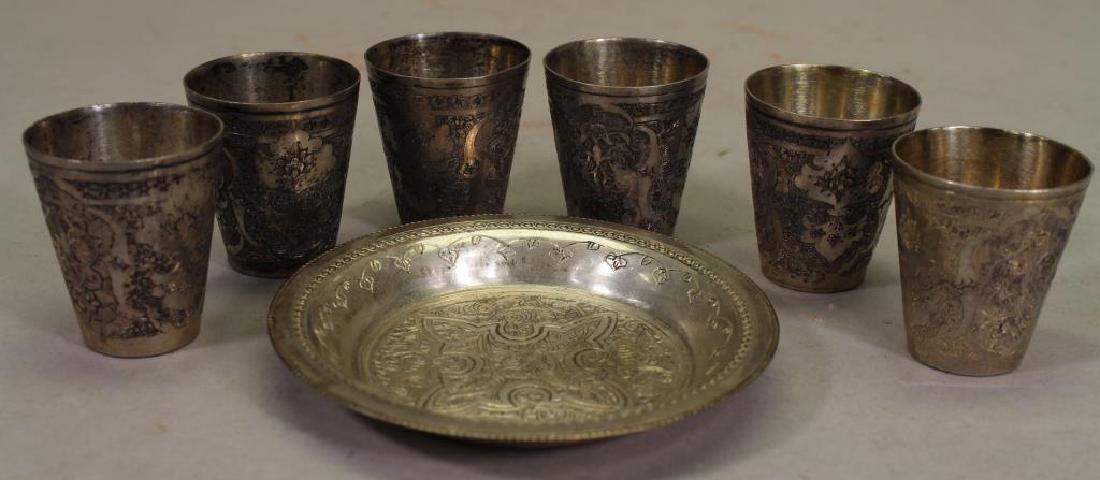 (6) Middle Eastern Silver Pieces (1 of 8)