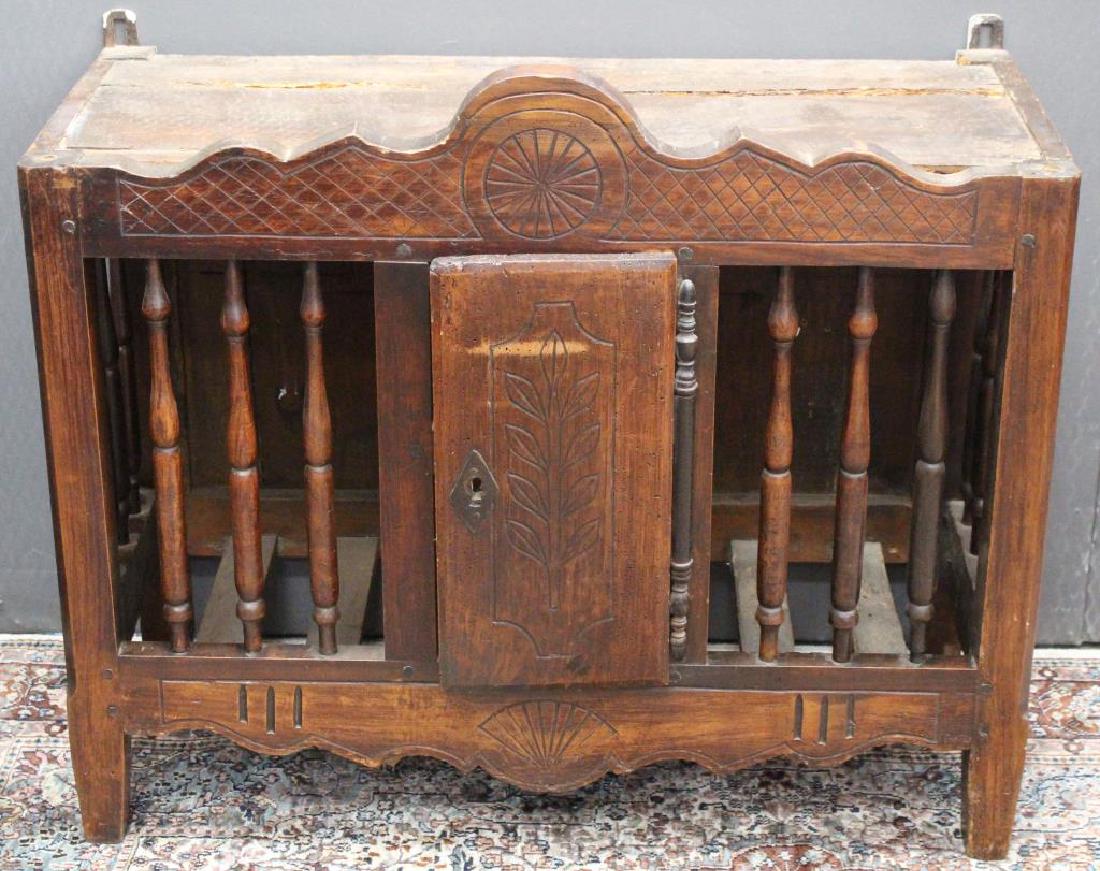 19th C. French Panetiere or Bread Safe (1 of 2)