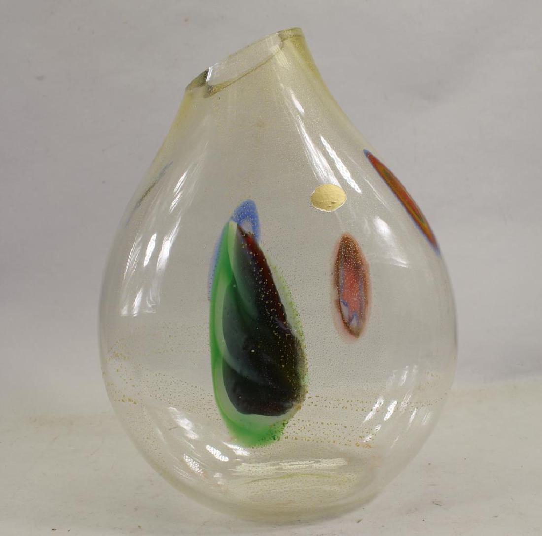 Murano Style, Multicolored Glass Vase (1 of 4)