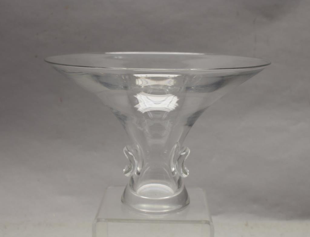 Mid 20th C. Signed Steuben Bouquet Flared Vase (1 of 7)