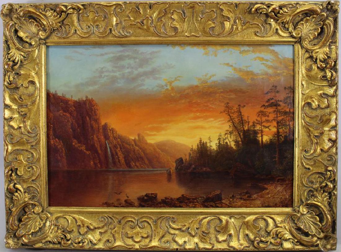 American School, 19th C. Painting of Yosemite (1 of 7)