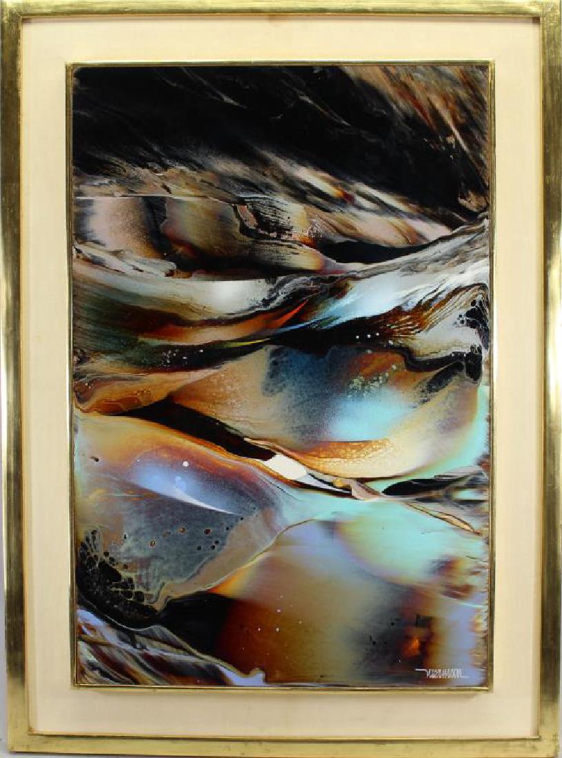 Leonardo Nierman  (born 1932)  Abstract "Genesis" (1 of 4)