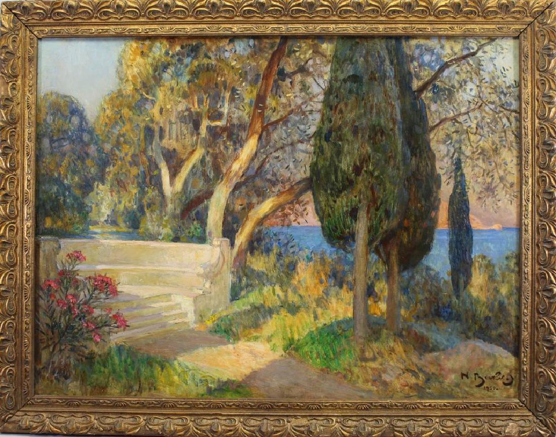 Signed, 1950 Lake Como Northern Italian Landscape (1 of 4)