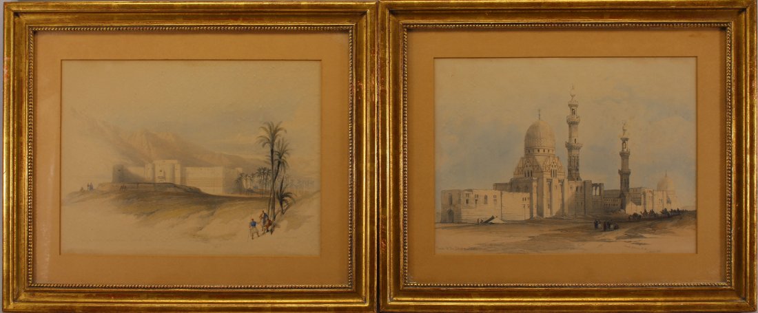 (2) David Roberts (1796 - 1864) Orientalist Engravings (1 of 7)