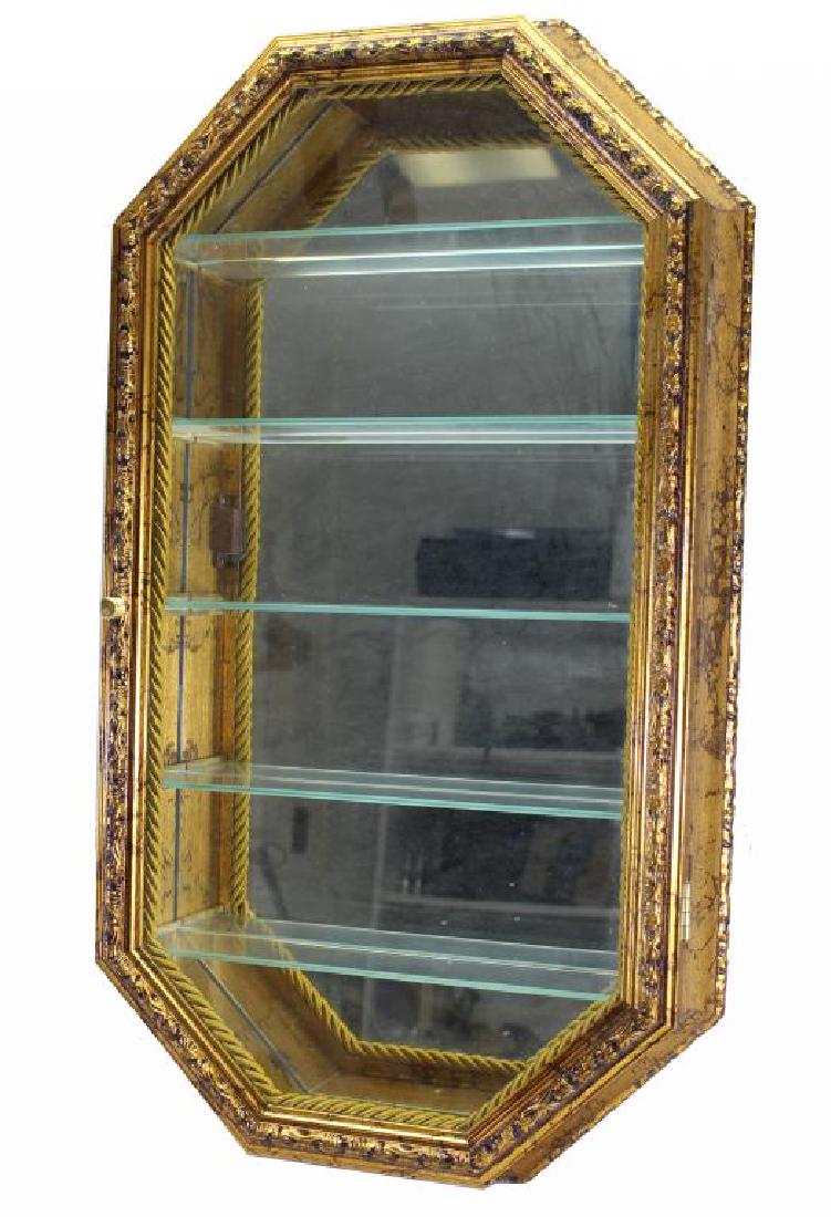 Vintage Gilt Mirrored Wall Shelf (1 of 1)