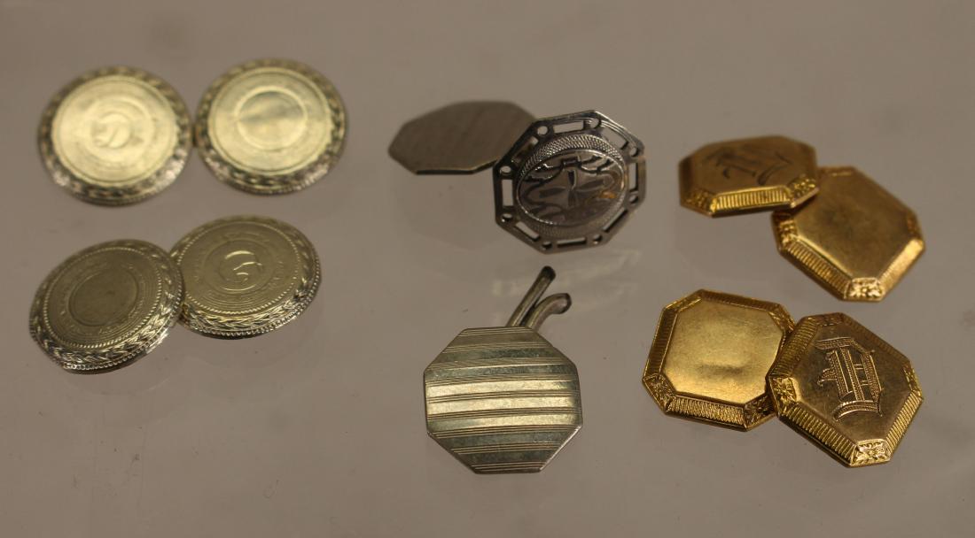 (6) Silver/Gold Cuff Links (1 of 1)