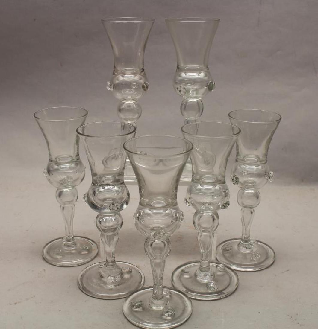 (7) Steuben Style Glass Stemware (1 of 4)