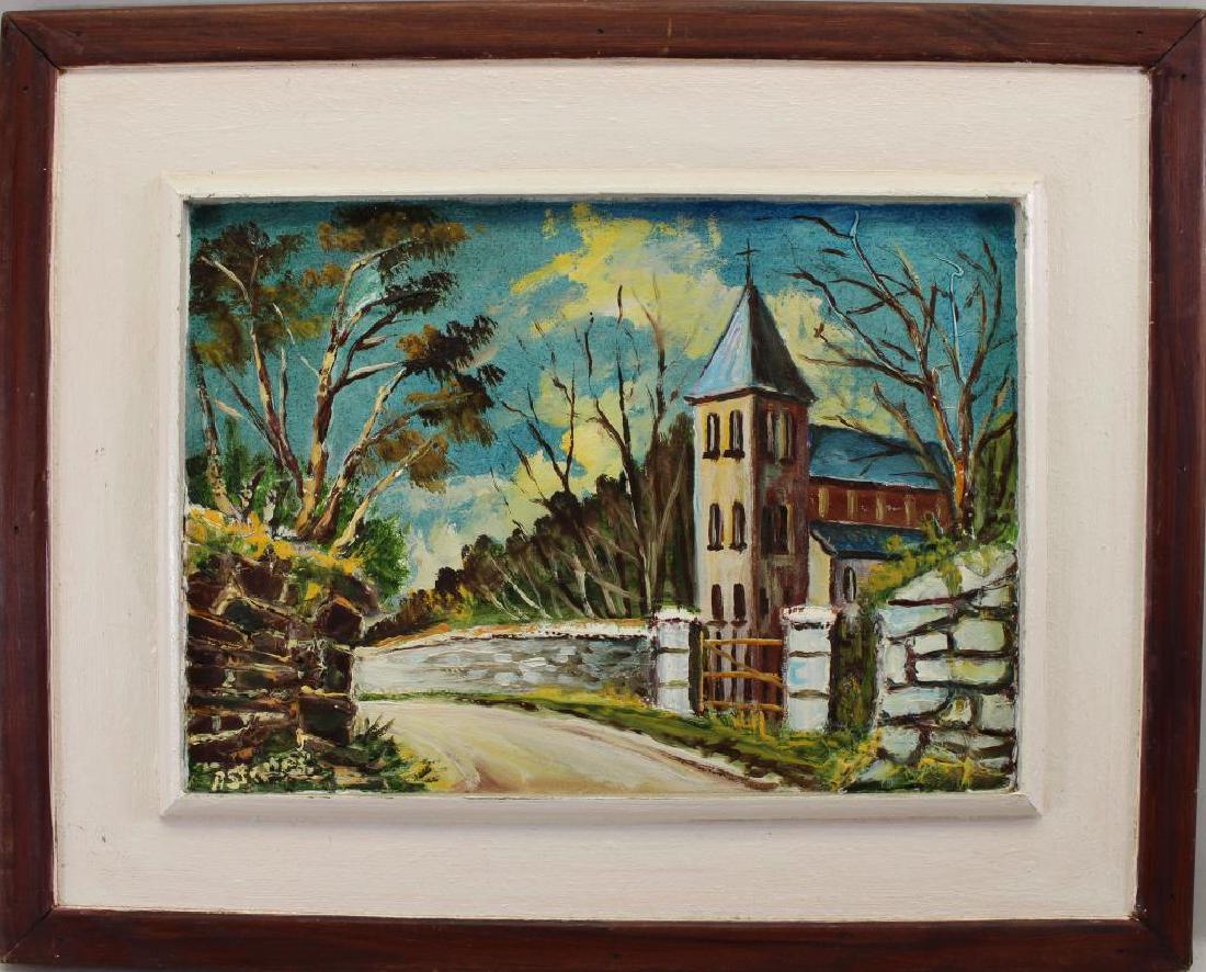 1974 American School Street Scene (1 of 3)