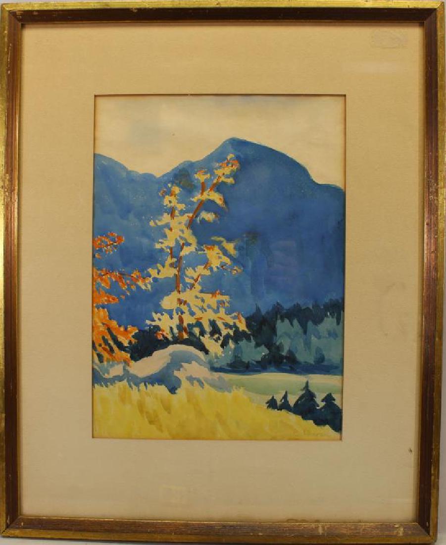 B. Darsie, 20th C. Western Landscape (1 of 2)