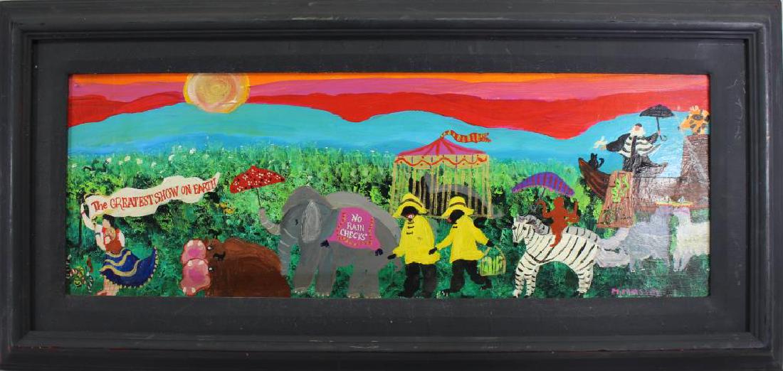 M. Massey, "The Greatest Show on Earth" Painting (1 of 4)