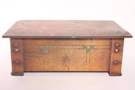 Decorative Period Roycroft Copper Box c.1906-1910