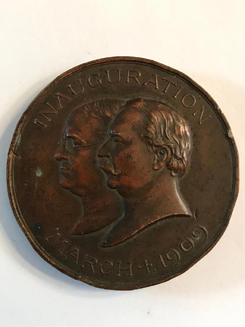 1909 William Howard Taft Inaugural Medal (1 of 2)