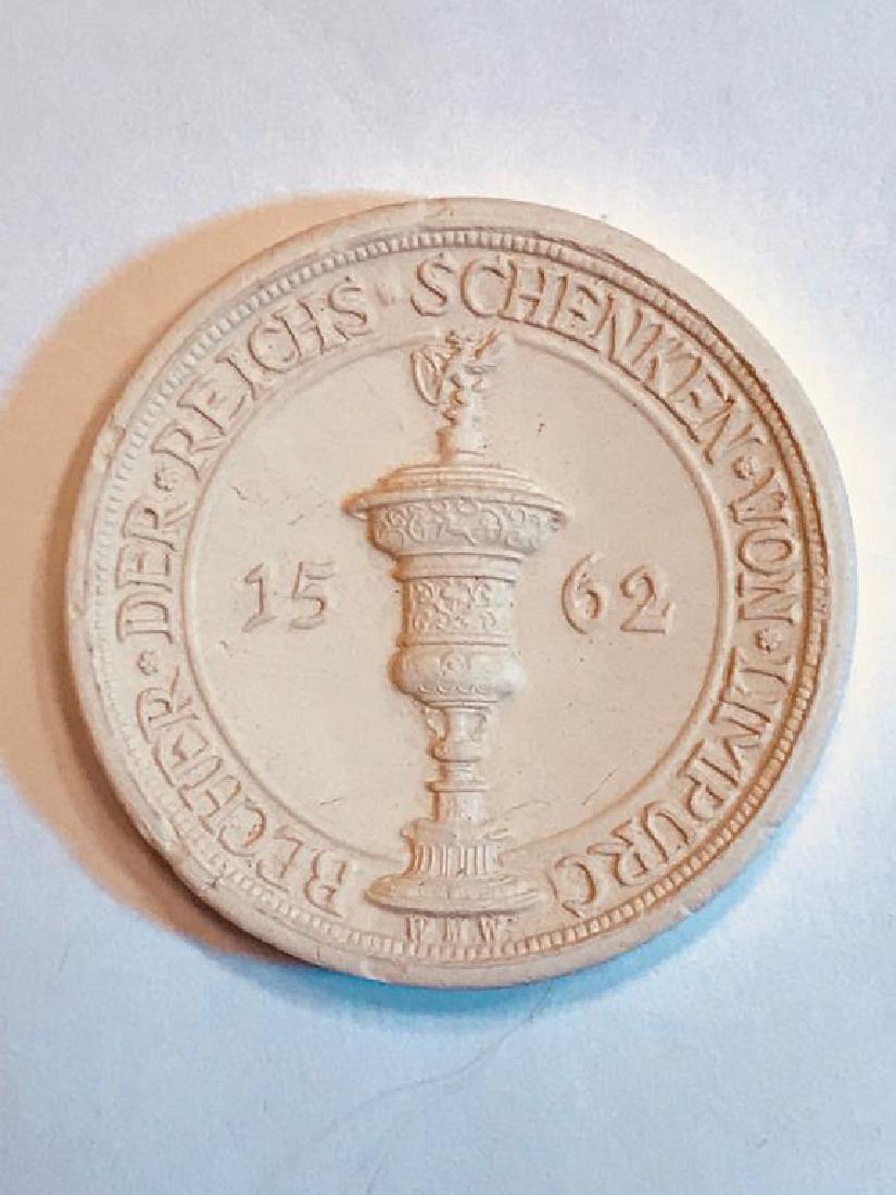 1922 German Notgeld White Porcelain Medal (1 of 2)