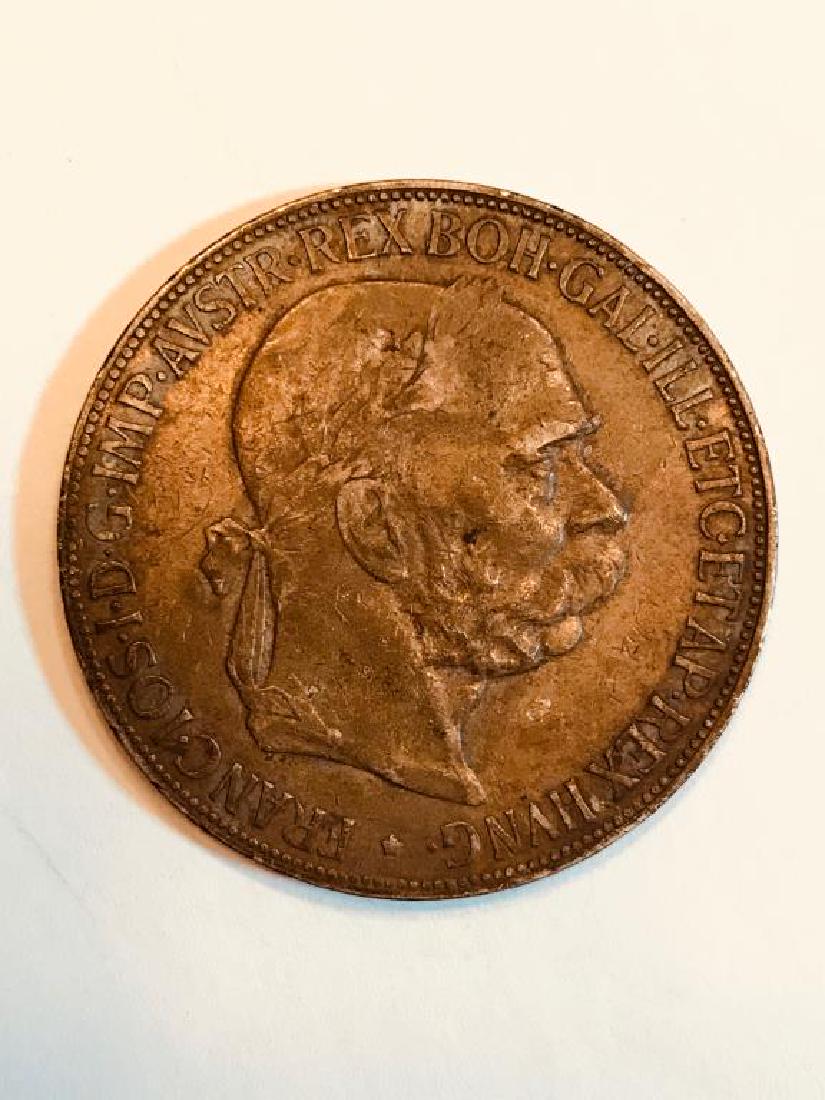 1900 5 Corona  Austrian Silver Coin (1 of 2)