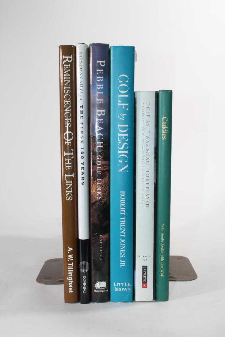 Six Golf Books about Famous Courses (1 of 1)