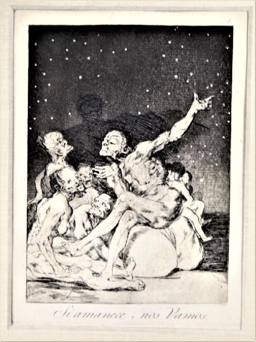 Francisco Goya, Si amance, nos Vamos No.71 (1 of 2)