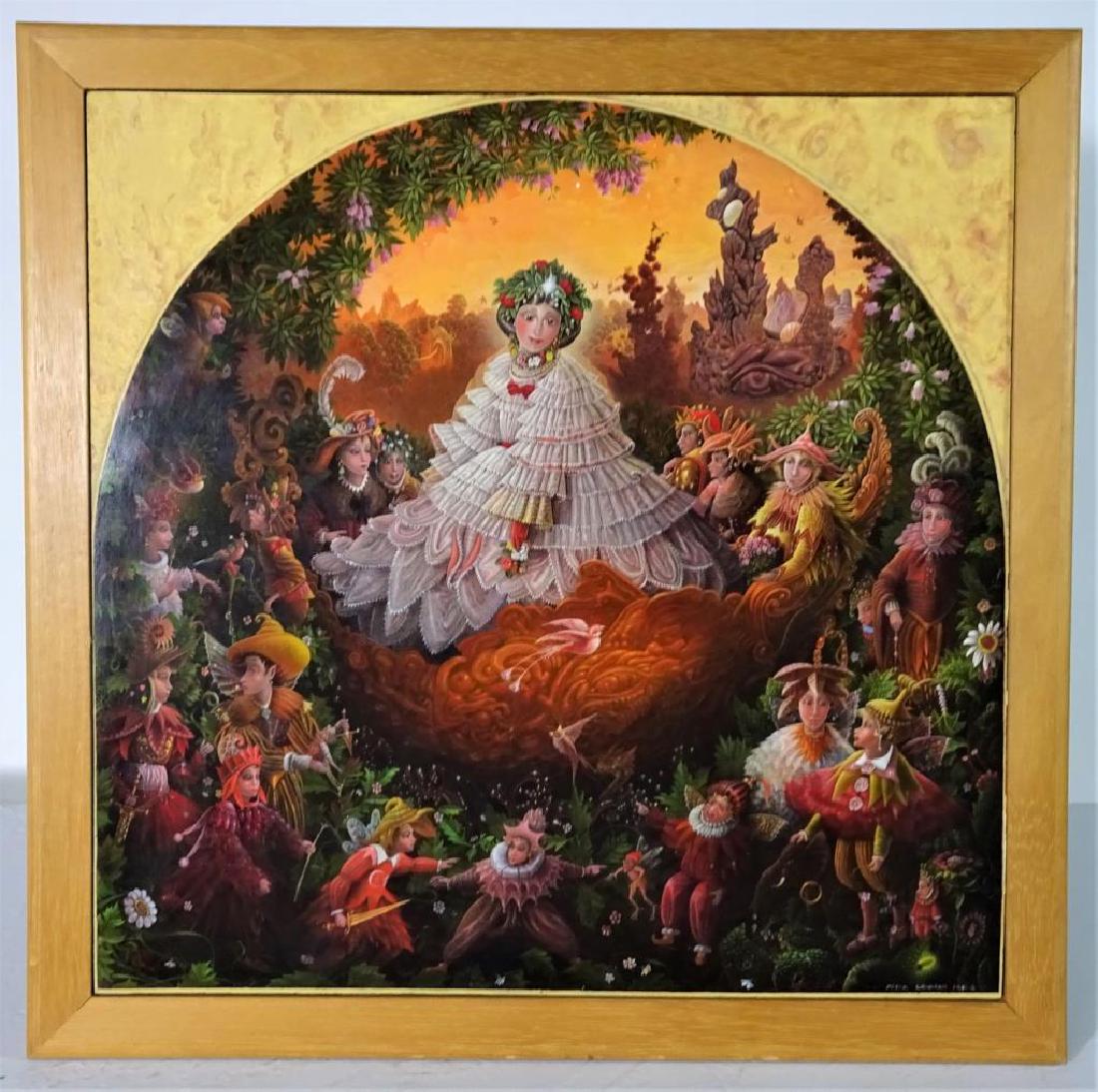 Peter Lauman (born 1951), Oil on canvas (1 of 5)