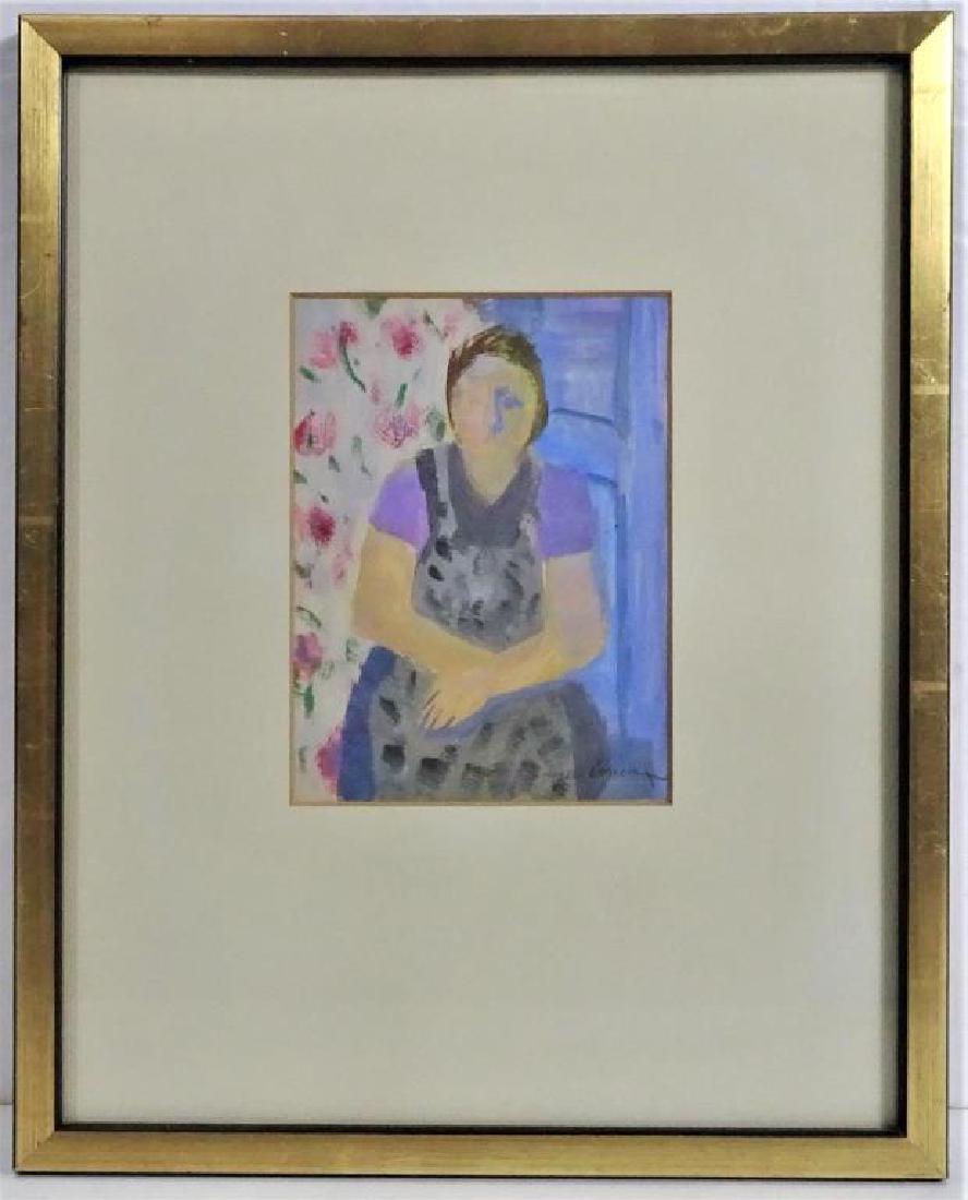 Roger Derieux (born 1922): France. French Impressionist Born in Paris in 1922, the son of poet Henry Derieux. At first, he worked along the lines of suggestedly Picabia and Andre Lhote, then attended the Ecole Superieur des Art