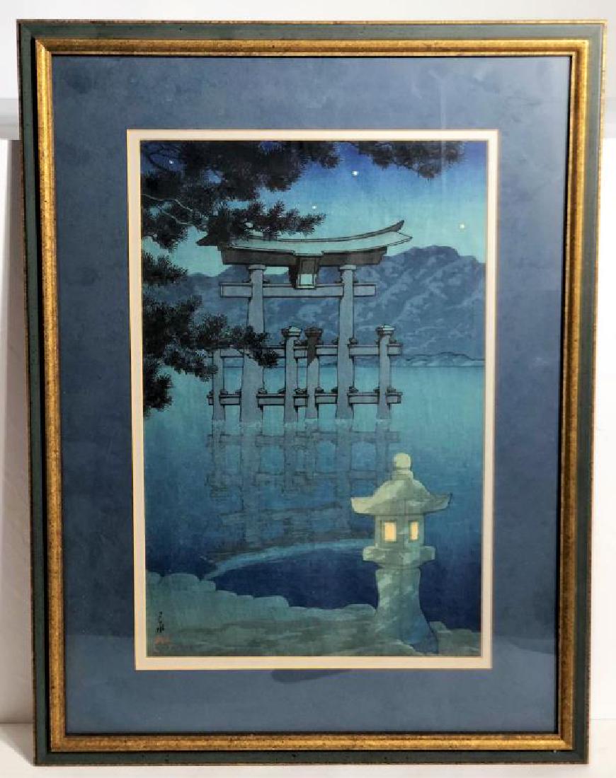 Kawase Hasui (1883-1957) Japanese woodblock: Kawase Hasui (1883-1957) Japanese woodblock, possibly first state. Size O: 15 x 19.5 S:0 x 14