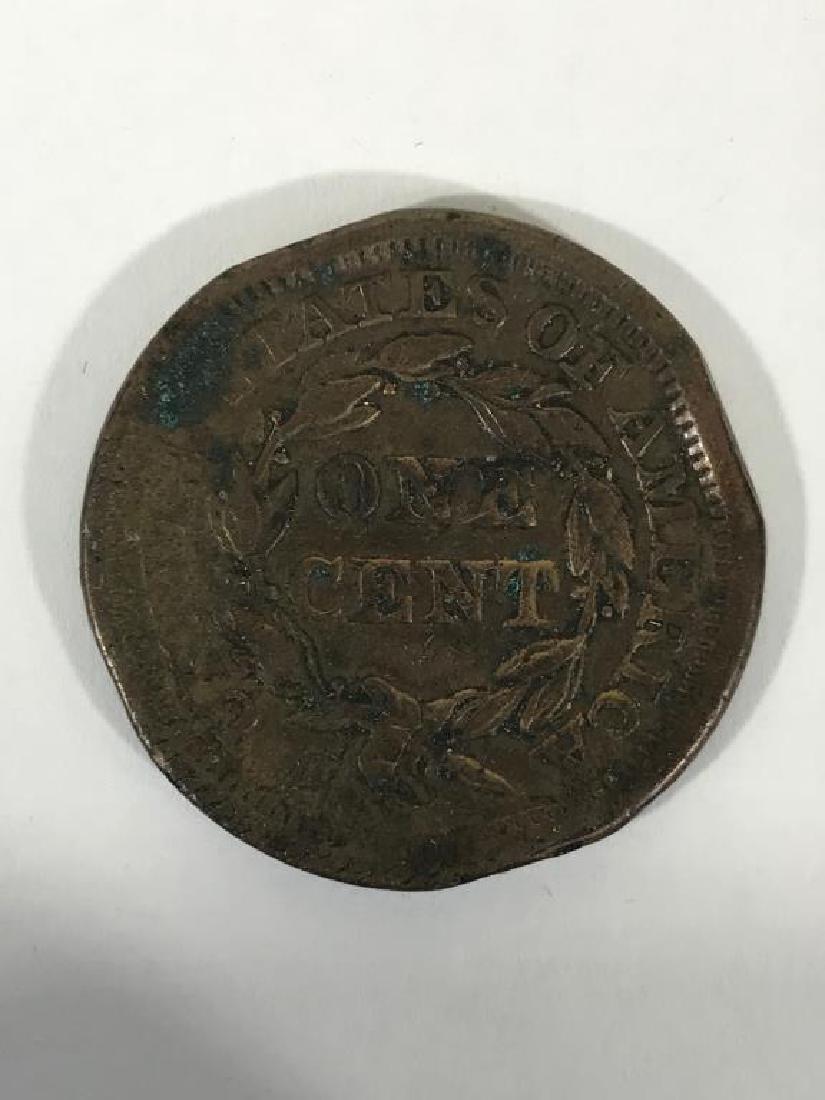1856 U.S. Large Cent Coin (1 of 2)
