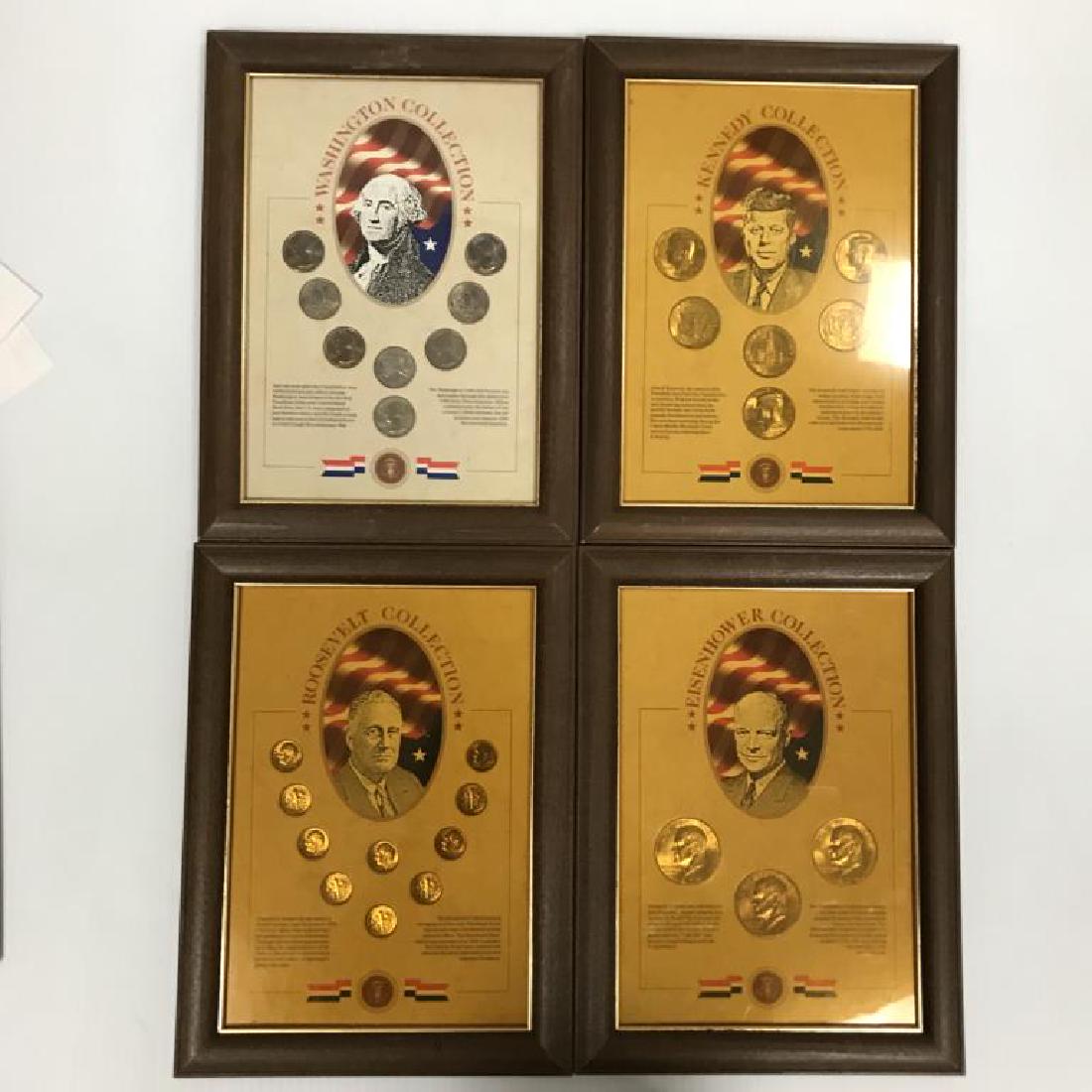 Collection of U.S. Coins in Display Cases (1 of 11)
