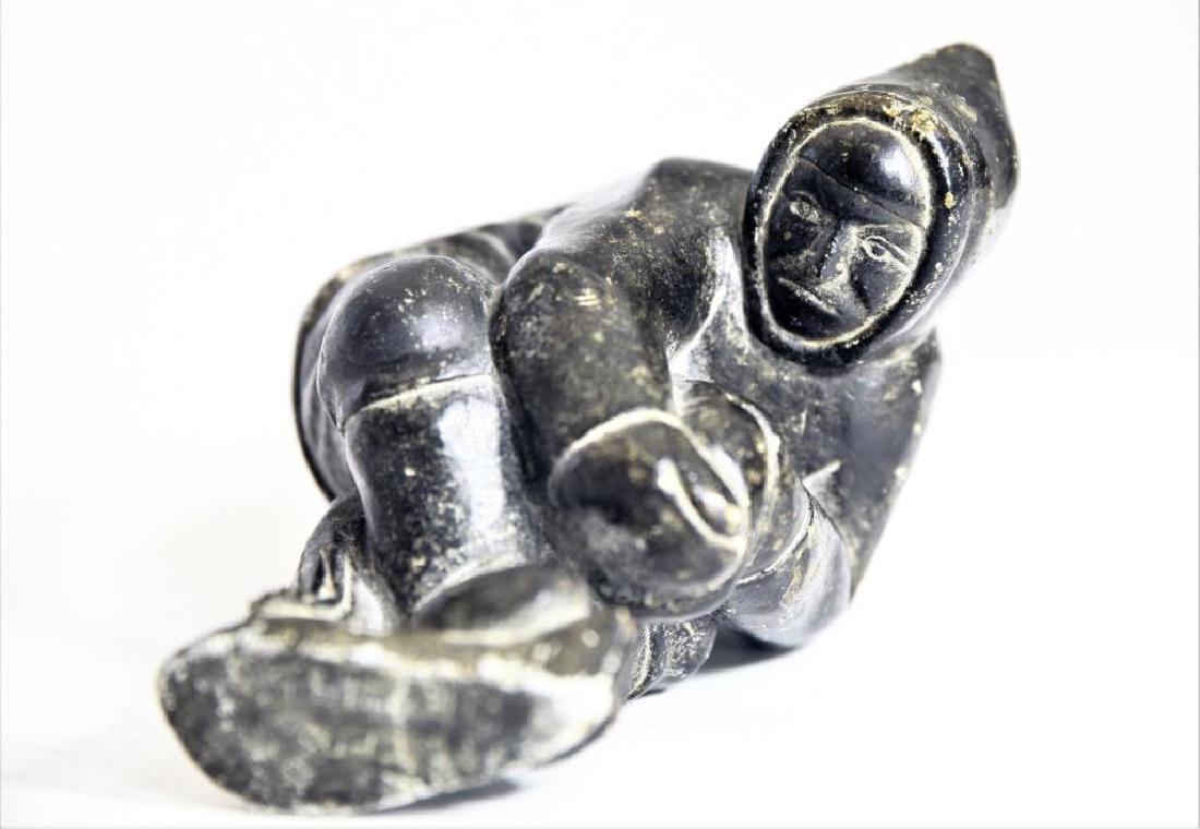 Pair (2) Alaskan Inuit stone carvings (1 of 10)