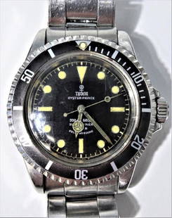 Rolex Tudor Submariner Watch: Rolex Tudor Watch Size: 2.5 inches As is