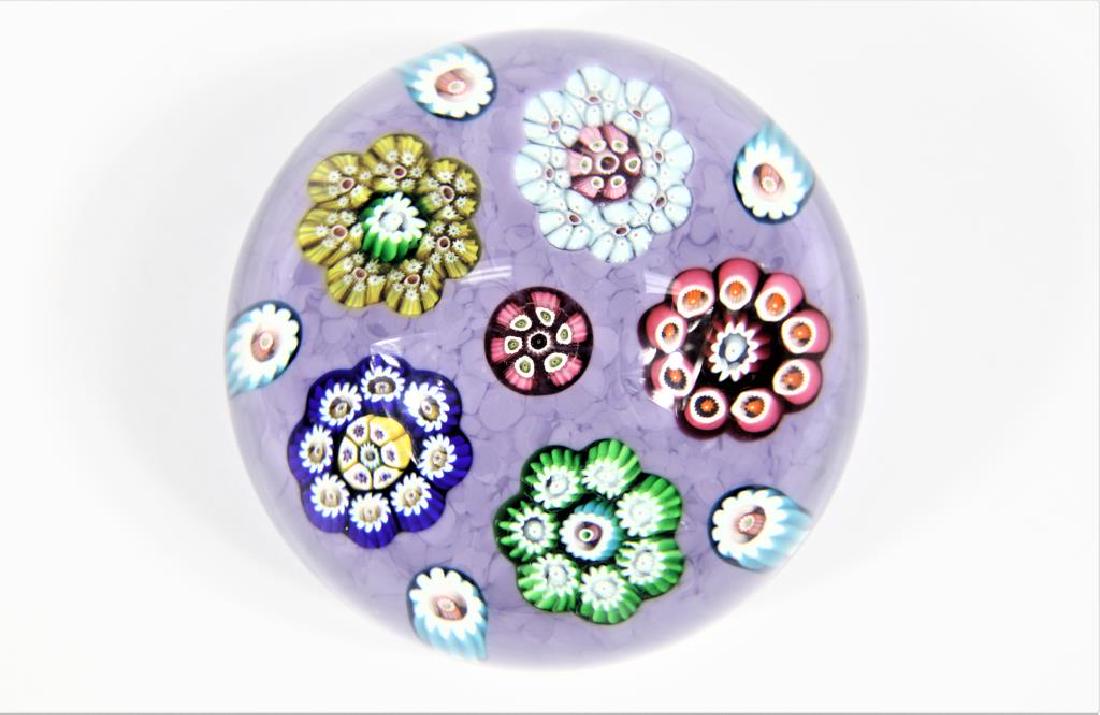 Paperweight with light plum background (1 of 4)