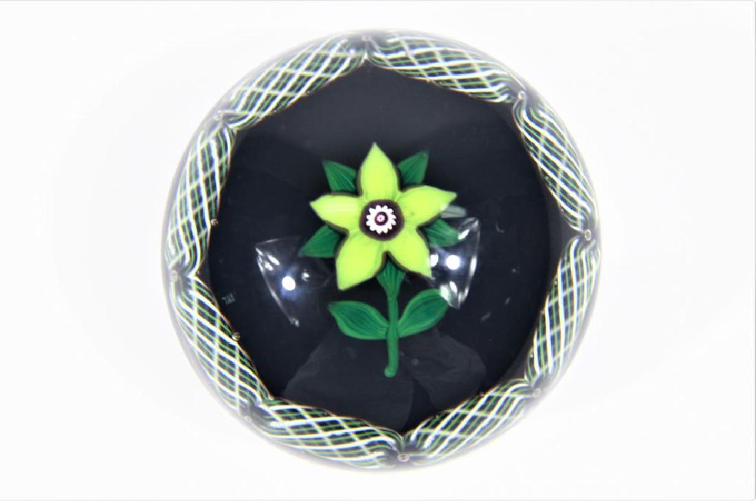 Selkirk paperweight, Clematis blossom (1 of 3)