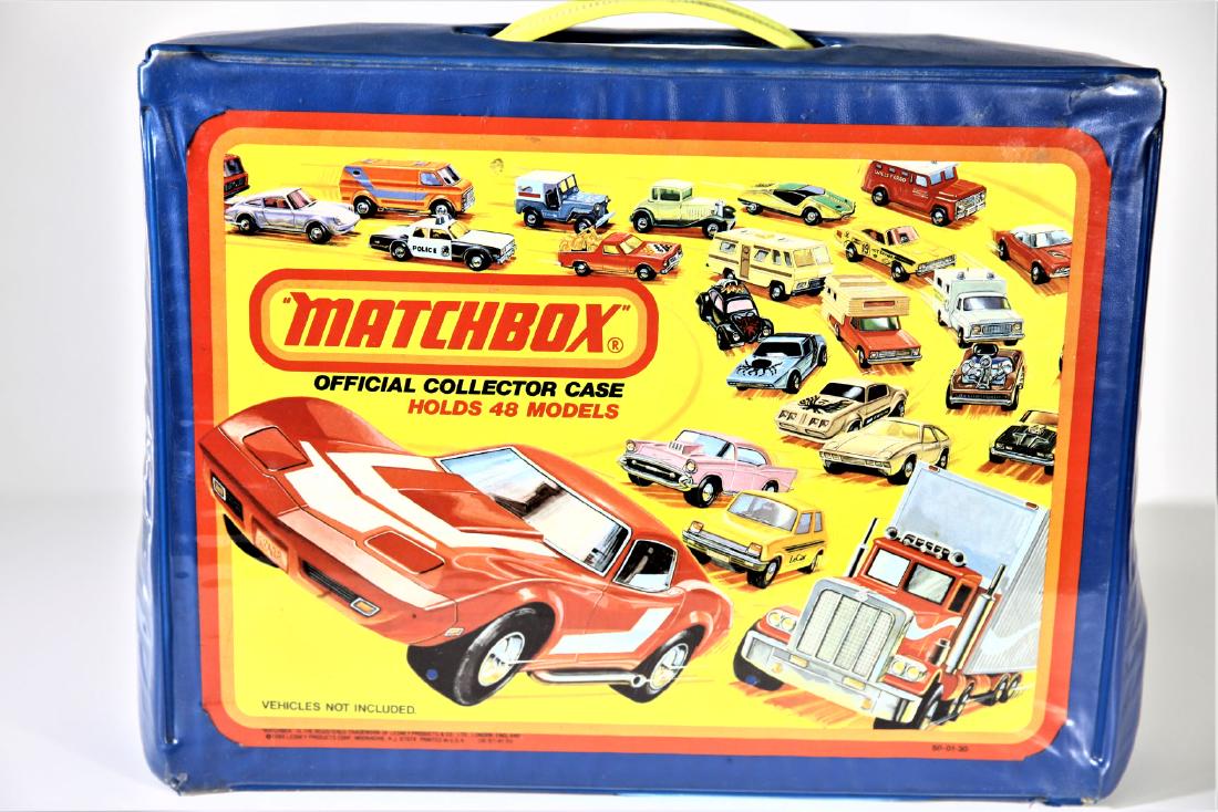 Model Cars in Matchbox Collector Case