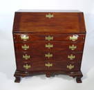Attrib. William King Serpentine Slant Front Desk