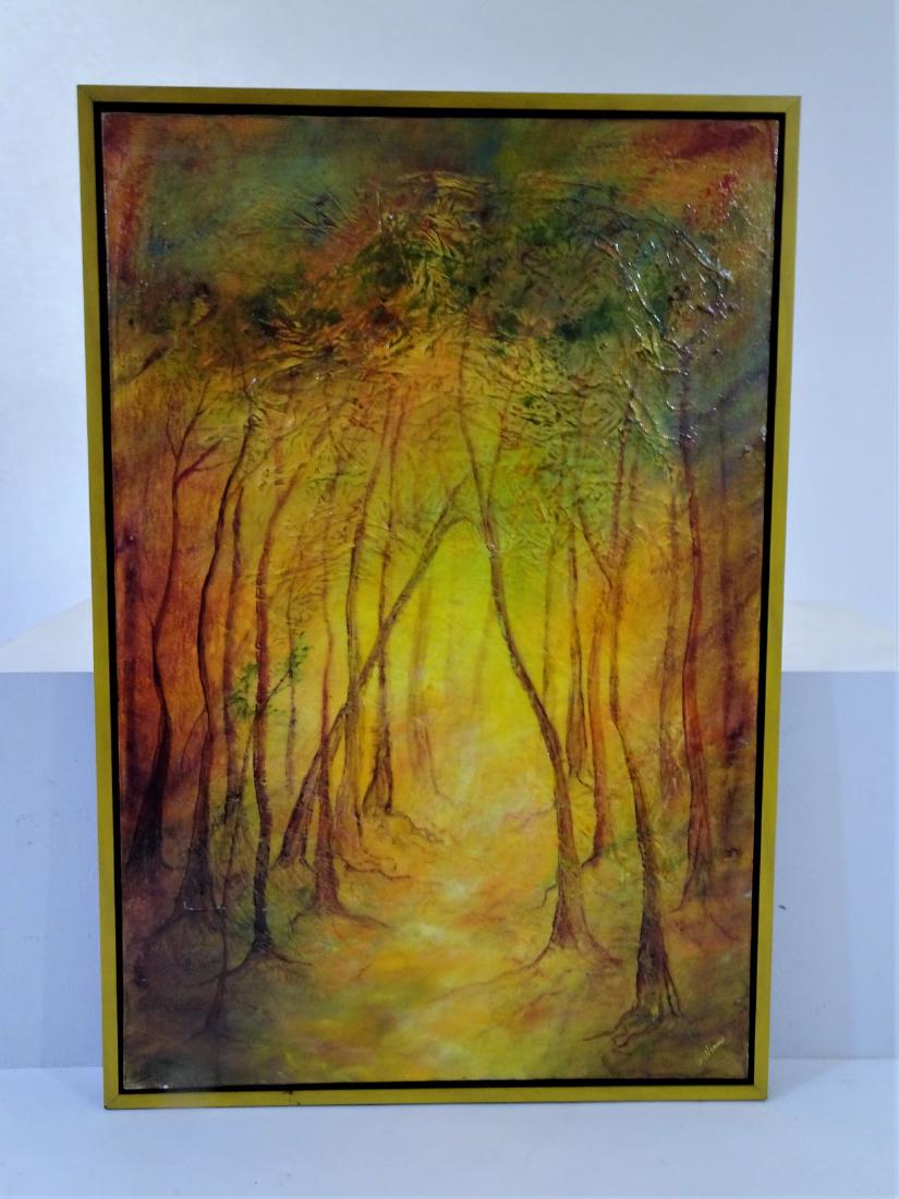 Williams, Sarasota Artist, 20th C Signed, O/C: Williams, Sarasota Artist, 20th Century Signed Sight Size: 36 x 24 in Overall Size: 37 3/4 x 26 in Medium: Oil on Canvas 300 36 x 24 in 37 3/4 x 26 in Oil on Canvas