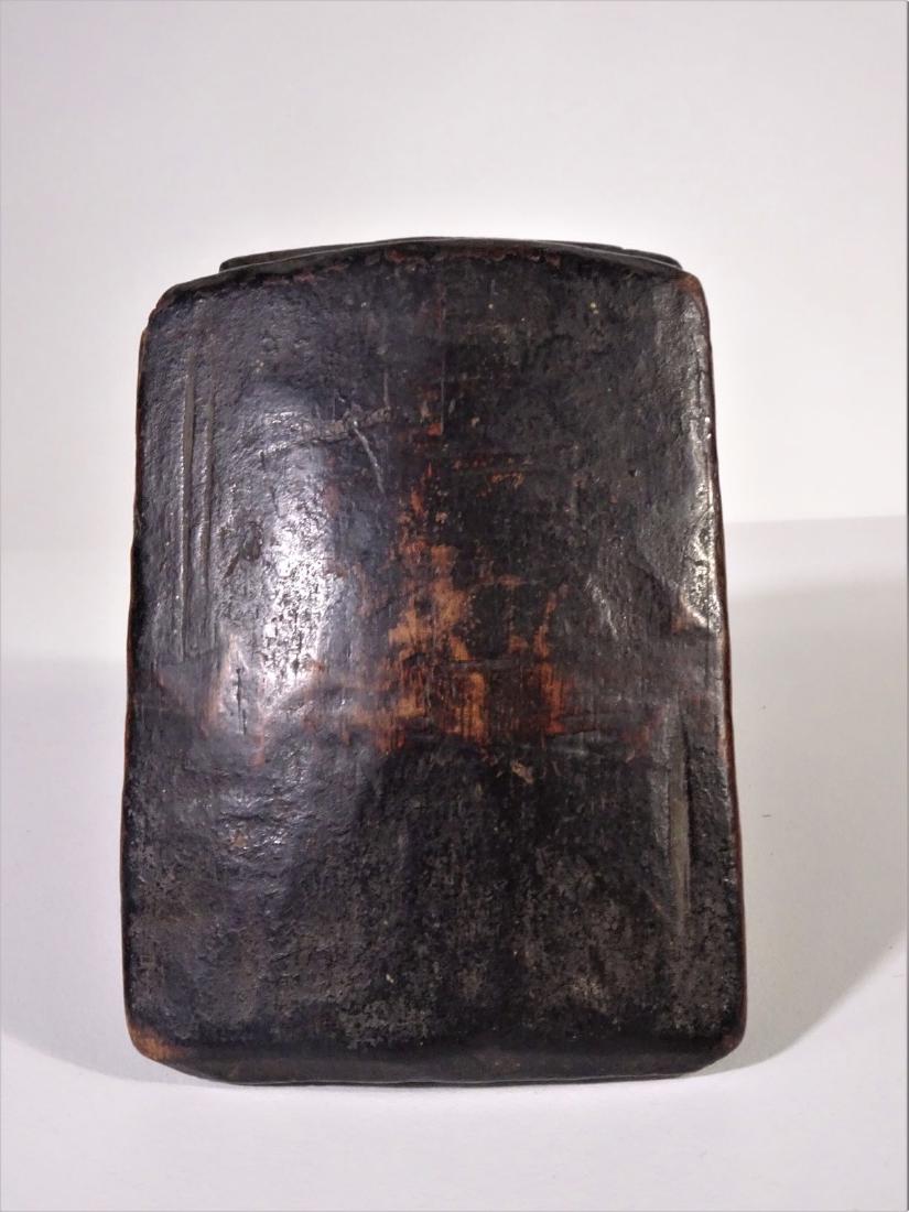 1800's Wooden Fold-Out Code Book: 1800’s Wooden Fold-Out Code BookThis wooden fold-out book has scored wooden pages and cryptic symbols or code on nearly every page. There are 32 double-sided pages altogether, all made from wood, an