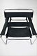 Pair Marcel Breuer Wassily Leather & Chrome Chairs - 3
