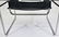 Pair Marcel Breuer Wassily Leather & Chrome Chairs - 6