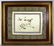 20th C Chinese Silk Embroidery, Speckled Butterfly & Fl