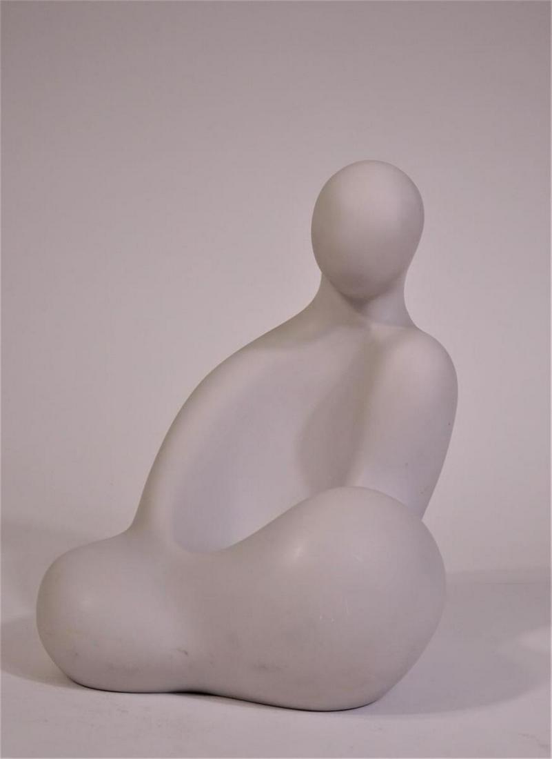 Lado V.Goudjabidze, Georgia (1945- ) Sculpture: Goudjabidze, Lado. (Georgian, 1945- ), cast marble sculpture signed and dated Lado 86, 8 1/2" x 6" x 5". Please contact Eamon at Premier Shipping and Crating for a quote to pack and ship at 941-358-99