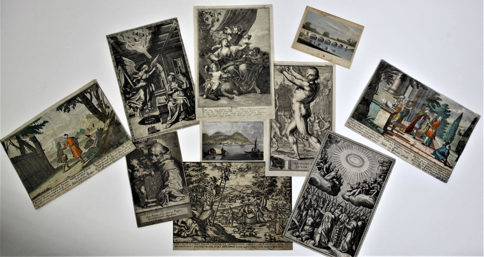 (10) Old Master Etchings/Prints/Engravings: 10 total Please contact Eamon at Premier Shipping and Crating for a quote to pack and ship at 941-358-9999 or email at info@premiershipment.com