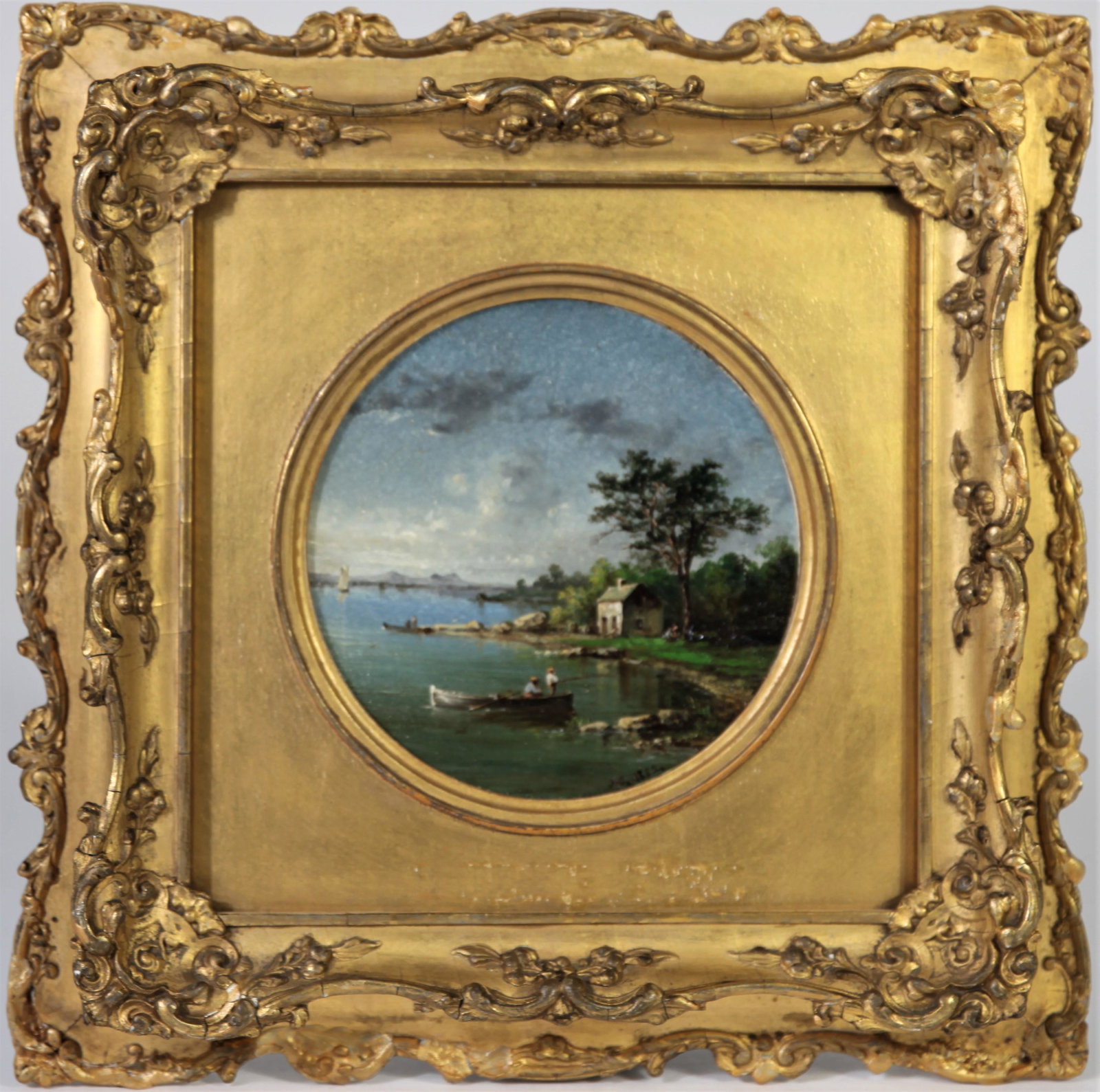 John William Casilear (New York 1811-1893): John William Casilear was an American landscape artist who belonged to the Hudson River School of painters. He was born in New York City and turned to landscape painting in the 1830's. He became a mem