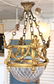 Rare 19th C. French Baccarat Glass Chandelier