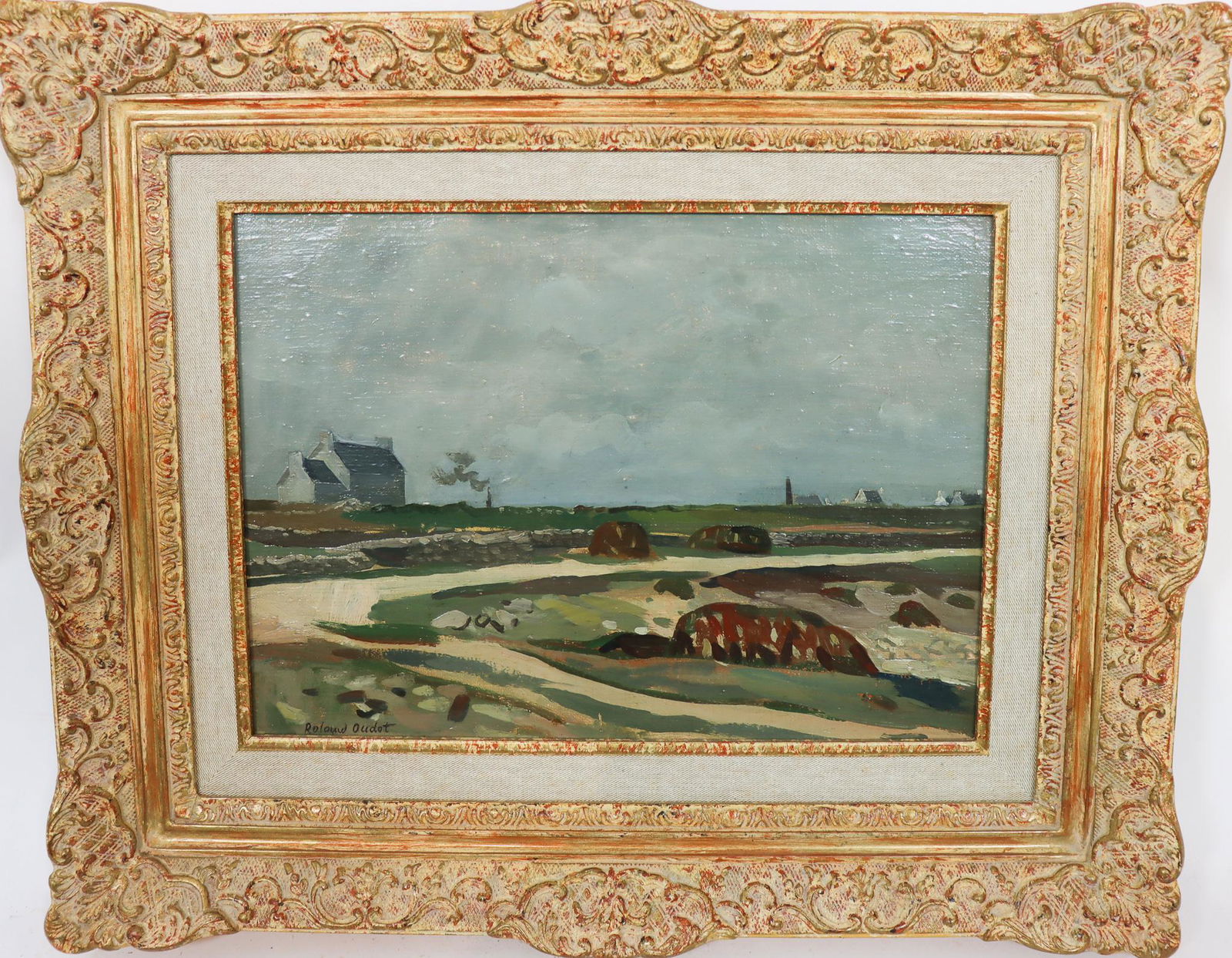 Roland Oudot (1897-1981) French Oil on Canvas (1 of 5)