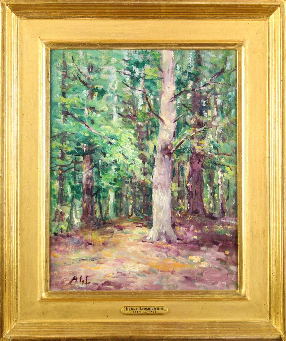 Henry Hammond Ahl (1869-1953) American, Oil / C (1 of 5)