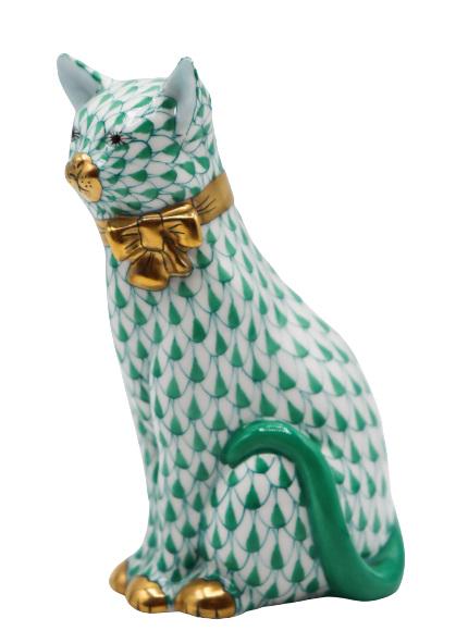 Herend Hungary Porcelain Cat Figurine (1 of 4)