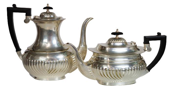 English Sheffield Silver Plate Set (1 of 9)